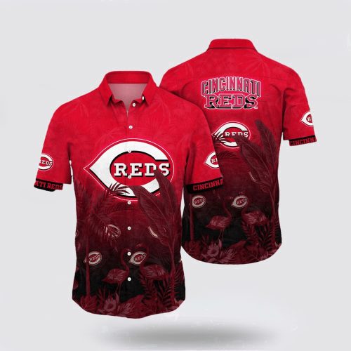 MLB Cincinnati Reds Hawaiian Shirt: Dive into Ocean Vibes with Tropical Fan Fashion