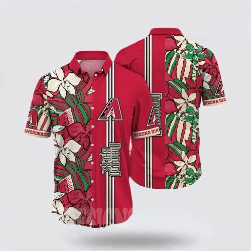 MLB Arizona Diamondbacks Hawaiian Shirt – Dive into Sea Breeze Style for Fans