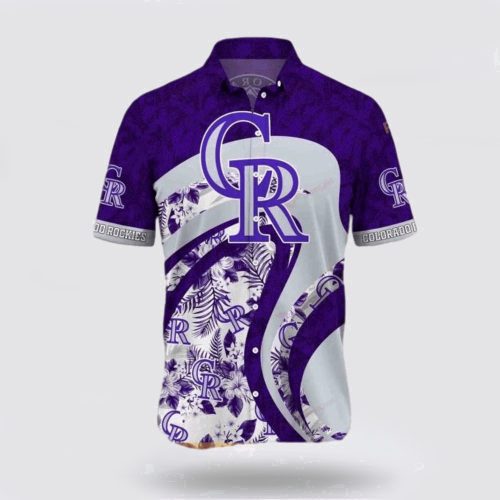 MLB Colorado Rockies Hawaiian Shirt – Turn Heads at the Beach with Fan Fashion