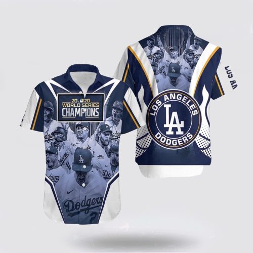 Los Angeles Dodgers World Series Champions Hawaiian Shirt – Official MLB Fan Gear