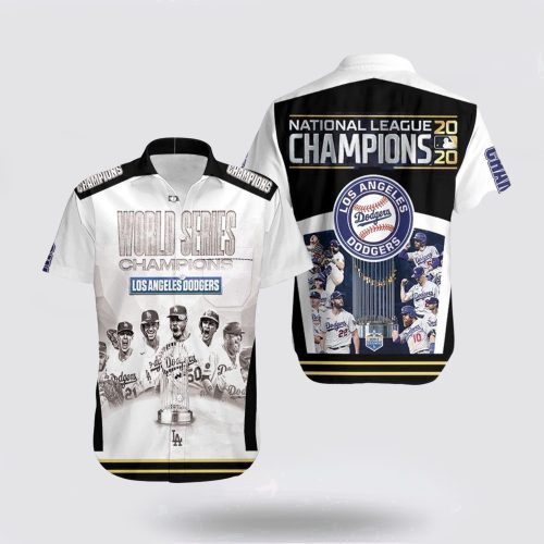Los Angeles Dodgers World Series Champions Hawaiian Shirt – Official MLB Fan Gear