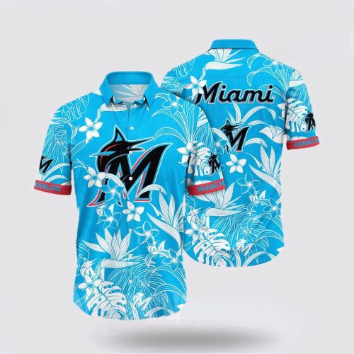MLB Miami Marlins Hawaiian Shirt: Tropical Fashion for Fans