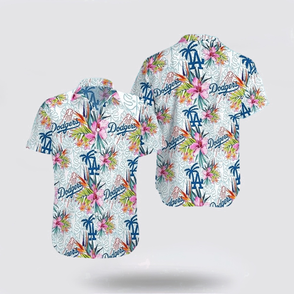 MLB Los Angeles Dodgers Hawaiian Shirt: Exotic Fan Outfit for Sea Breeze Bliss MLB Los Angeles Dodgers Hawaiian Shirt: Exotic Fan Outfit for Sea Breeze Bliss