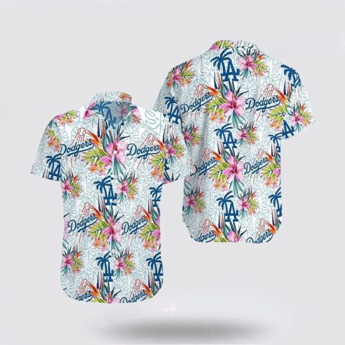 MLB Los Angeles Dodgers Hawaiian Shirt: Exotic Fan Outfit for Sea Breeze Bliss