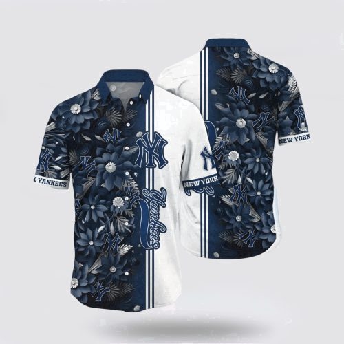MLB New York Yankees Hawaiian Shirt: Bring Tropical Vibes to Your Wardrobe!