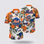MLB New York Mets Hawaiian Shirt: Coastal Fashion Collection for Fans