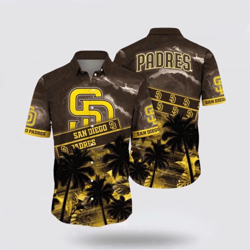 MLB San Diego Padres Hawaiian Shirt: Exotic Charm for Fans