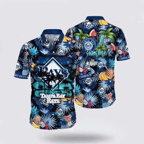 MLB Tampa Bay Rays Hawaiian Shirt: Embrace the Aloha Spirit with Coastal Collection