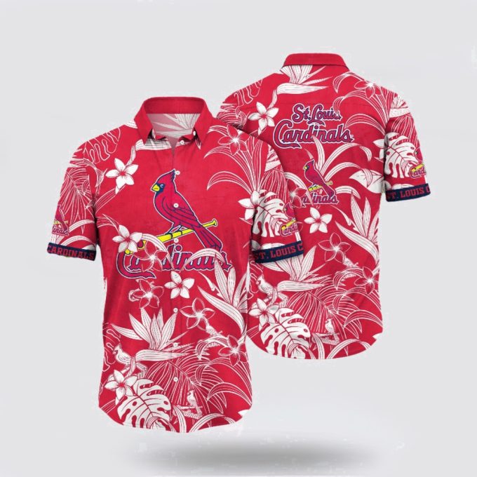 MLB St Louis Cardinals Hawaiian Shirt: Stay Ahead in Fan Fashion!