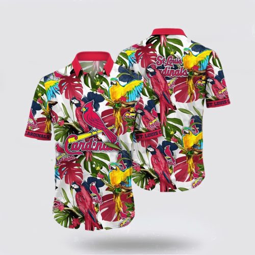 MLB St Louis Cardinals Hawaiian Shirt – Chic Coastal Vibes for Summer Fans
