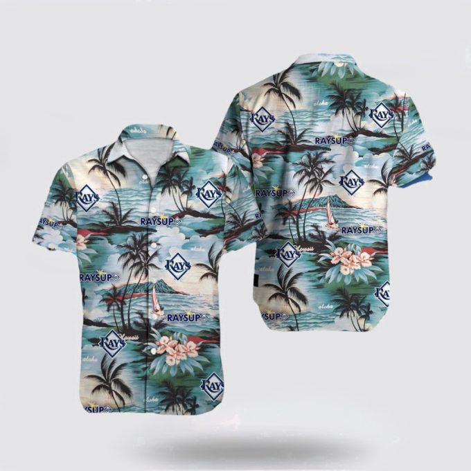 MLB Tampa Bay Rays Hawaiian Shirt – Embrace Ocean Vibes & Uniqueness for Fans