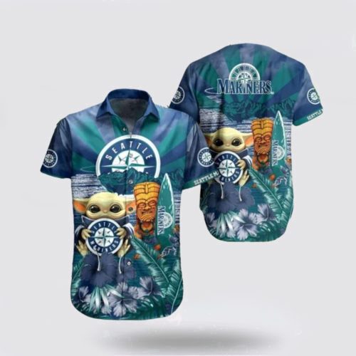MLB Seattle Mariners Hawaiian Shirt: Stylish Coastal Outfits for Fans