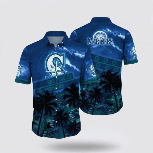 MLB Seattle Mariners Hawaiian Shirt: Tropical Summer Fashion for Fans
