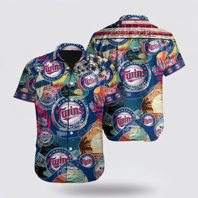 Minnesota Twins Custom Hawaiian Shirt – Surf in Style as a True MLB Fan