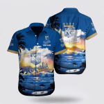 MLB Kansas City Royals Hawaiian Shirt: Surf in Style with Customized Fan Gear