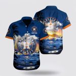 MLB Houston Astros Custom Hawaiian Shirt – Ocean Vibes for True Fans