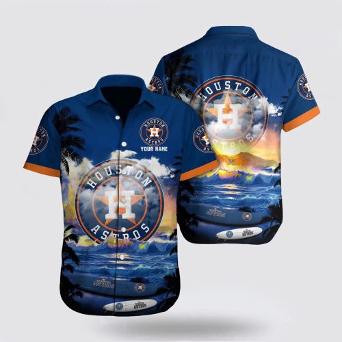 MLB Houston Astros Custom Hawaiian Shirt – Ocean Vibes for True Fans