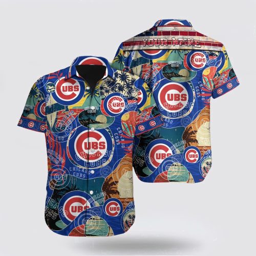 Chicago Cubs MLB Custom Hawaiian Shirt Set – Show Your Team Spirit!