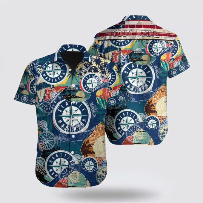 Seattle Mariners MLB Hawaiian Shirt – Customized Fan Essential