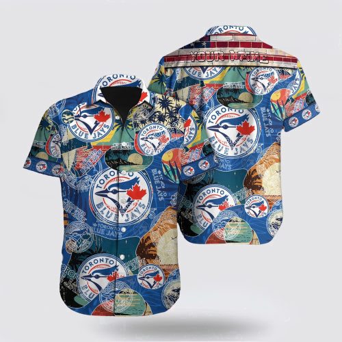 MLB Toronto Blue Jays Custom Hawaiian Shirt – Let Your Fan Imagination Soar!