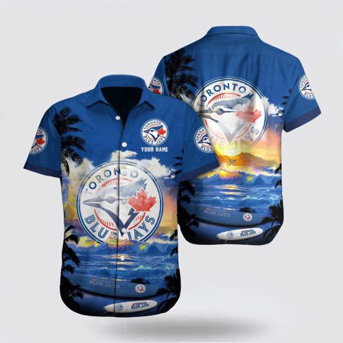 Toronto Blue Jays Custom Hawaiian Shirt - Perfect for MLB Fans!
