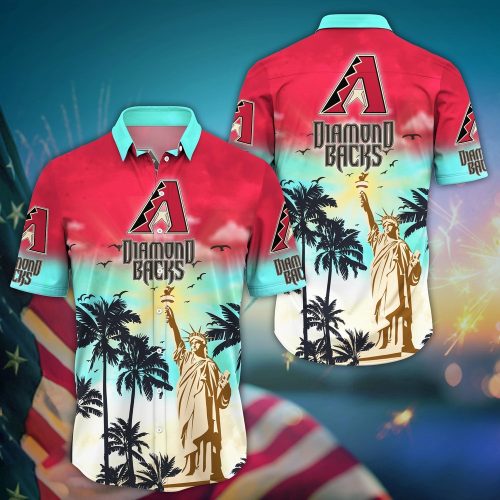 MLB Arizona Diamondbacks Hawaii Shirt: Sunrise To Sunset For Cool Fans