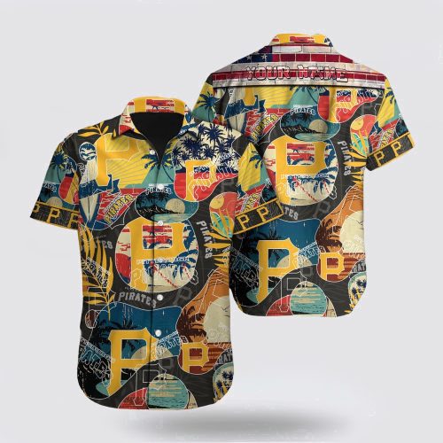Pittsburgh Pirates MLB Custom Hawaiian Shirt – Beach-Ready Fan Gear