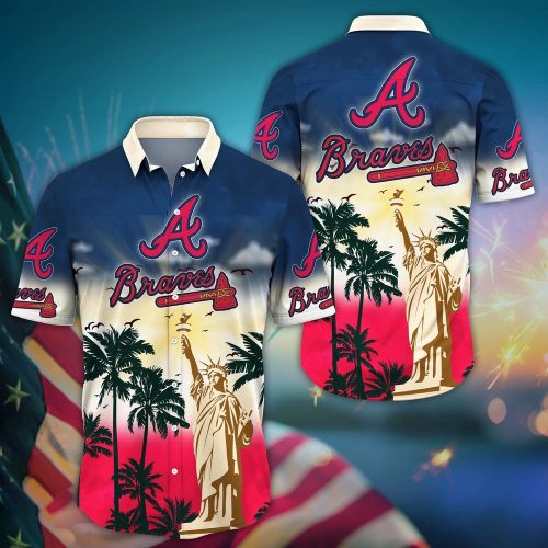 MLB Atlanta Braves Hawaii Shirt: Sunrise to Sunset for Stylish Fans