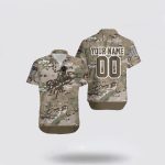 Los Angeles Dodgers Camouflage Veteran Hawaiian Shirt – Customized MLB Fan Gear