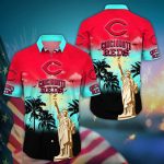 MLB Cincinnati Reds Hawaiian Shirt: Sunrise to Sunset for Stylish Fans