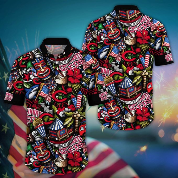 MLB Cincinnati Reds Hawaii Shirt: Vibrant Aloha for Cool Fans – Official Merchandise