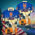 MLB New York Mets Hawaii Shirt: Sunrise To Sunset Style for Cool Fans