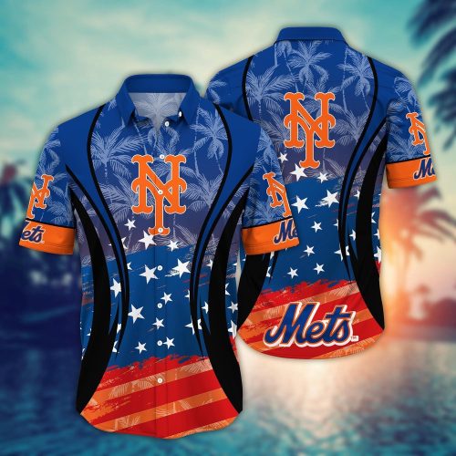 MLB New York Mets Hawaiian Shirt - Vibrant Aloha for Cool Fans