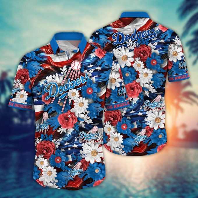 MLB Los Angeles Dodgers Hawaii Shirt Independence Day – For Cool Fans!