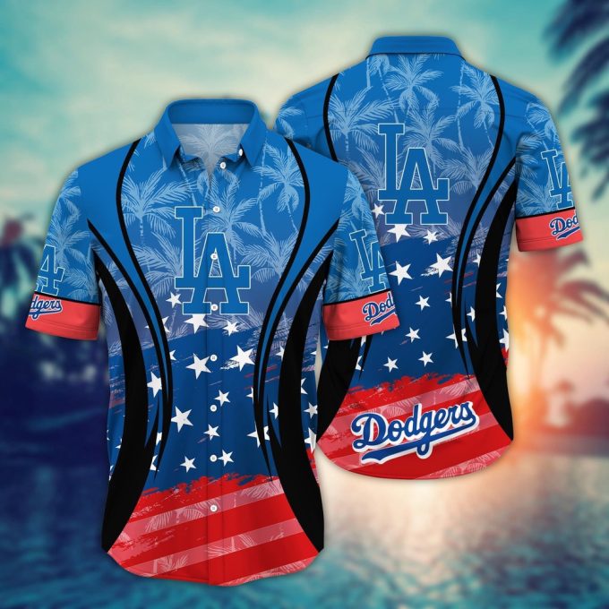 MLB Los Angeles Dodgers Hawaiian Shirt – Vibrant Aloha for Cool Fans