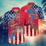 MLB St Louis Cardinals Hawaii Shirt: Independence Day Aloha Style for Fans