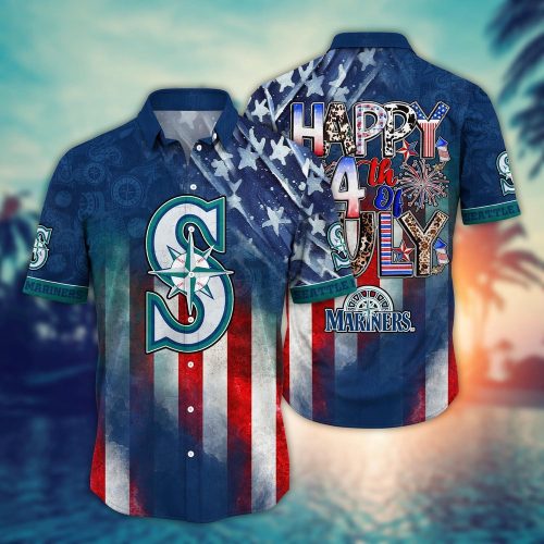 MLB Seattle Mariners Independence Day Hawaiian Shirt for Cool Fans