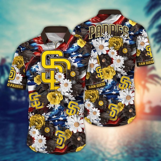 MLB San Diego Padres Hawaii Shirt: Independence Day Edition for Cool Fans