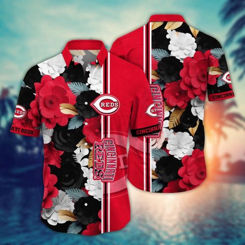 MLB Cincinnati Reds Hawaiian Shirt: Floral Fashion Frenzy for Sports Fans