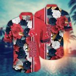 MLB Boston Red Sox Hawaiian Shirt: Floral Fashion Frenzy for Sport Fans