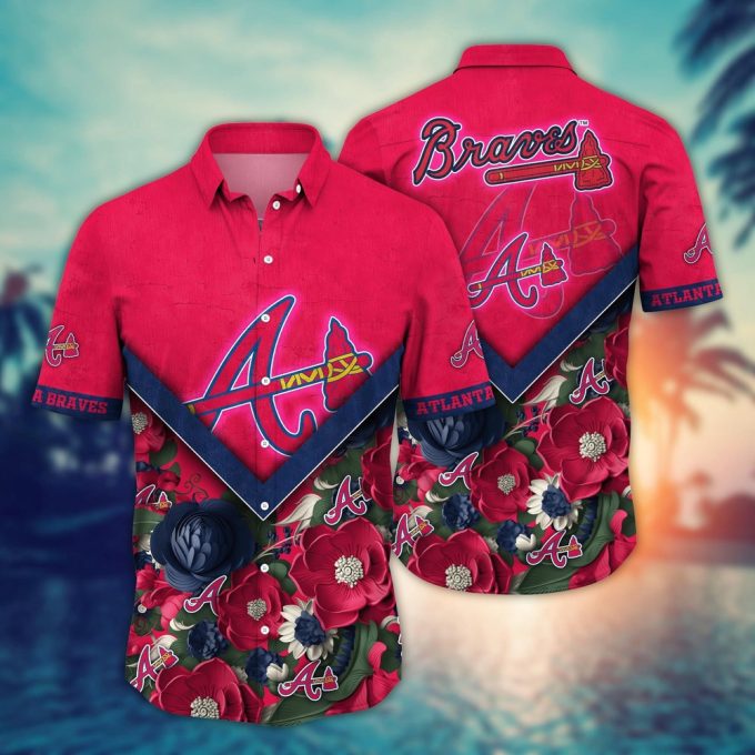 MLB Atlanta Braves Hawaiian Shirt: Perfect Summer Swing for Sports Fans