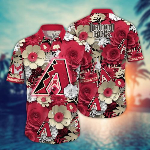 MLB Arizona Diamondbacks Hawaiian Shirt - Diamond Dreams for Sport Fans
