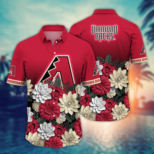 MLB Arizona Diamondbacks Hawaiian Shirt - Perfect for Sport Fans!