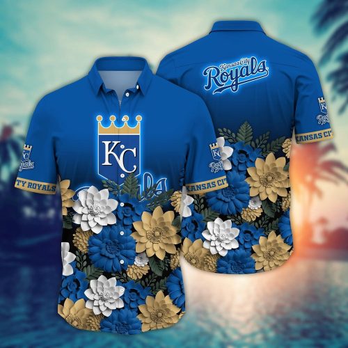 MLB Kansas City Royals Hawaiian Shirt - Hawaiian Heatwave for Sport Fans