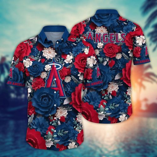 Los Angeles Angels Hawaiian Shirt - Home Run Style for MLB Sport Fans