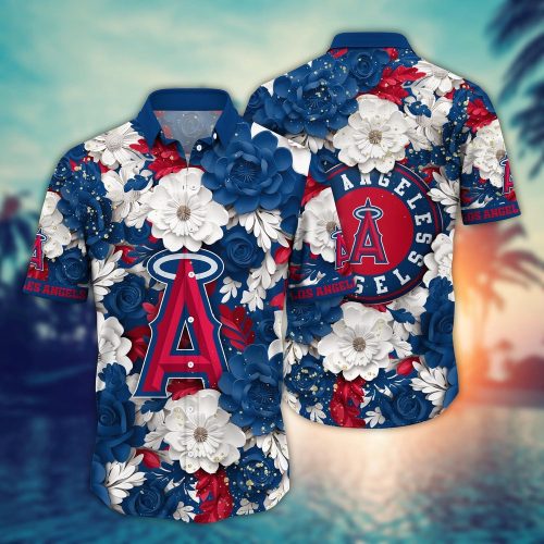 Los Angeles Angels MLB Hawaiian Shirt - Aloha Spirit for Sports Fans