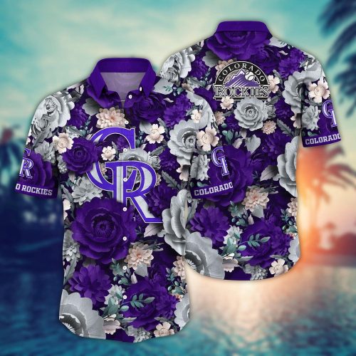 MLB Colorado Rockies Hawaiian Shirt: Home Run Style for Sport Fans