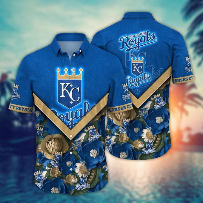 MLB Kansas City Royals Hawaiian Shirt: Perfect Summer Gear for Sports Fans
