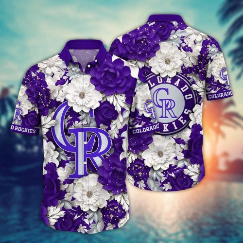 MLB Colorado Rockies Hawaiian Shirt Aloha Spirit for Baseball Fans