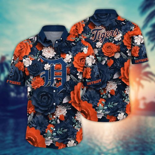 MLB Detroit Tigers Hawaiian Shirt - Home Run Style for Sport Fans